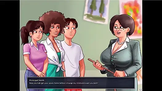 Kisah musim panas - Johannes dan para wanita bermain spin bottel ... Erik dan Johannes ngentot Nyonya Johnson.