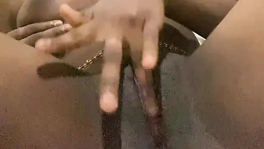 Late night solo masturbation