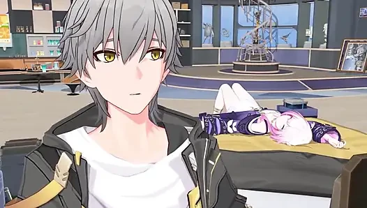 Honkai Star Rail - Cyrene x Caelus leidenschaftlicher sex - Hentai 3D Animation