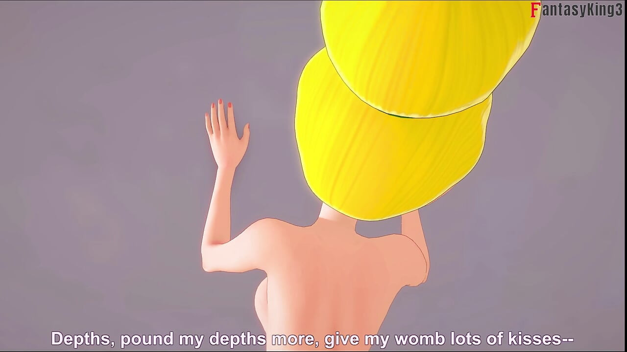 ビーチでティンカーベルビキニのセックス