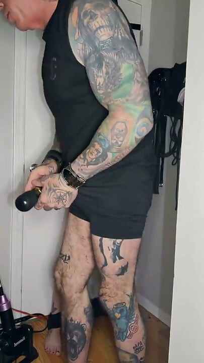 Machine Fuck Orgasms and Reward From Stepdaddy