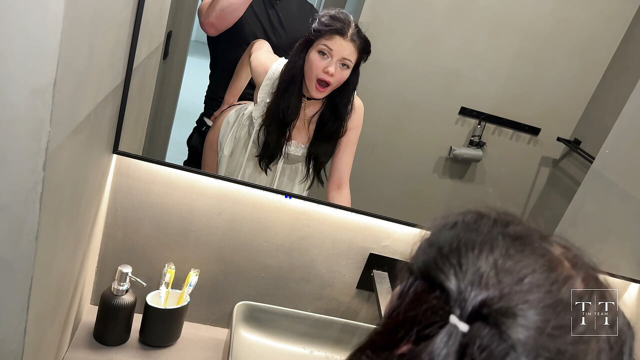 Ripped Her Tights and Got a Slobbery Blowjob. 4K HD Tim Team