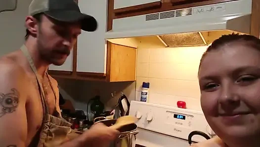 Приготовленная сперма 3 Leek Chili с маслянистой дрочкой