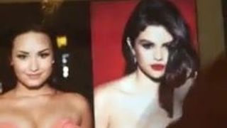 Selena Gomez & Demi Lovato Cum Tribute