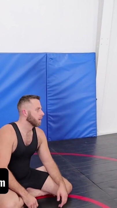 Coach Joel Someone Drills Dakota Lovell's Booty Hole After Intense Wrestling Workout - Varsity Grip | Clip 1