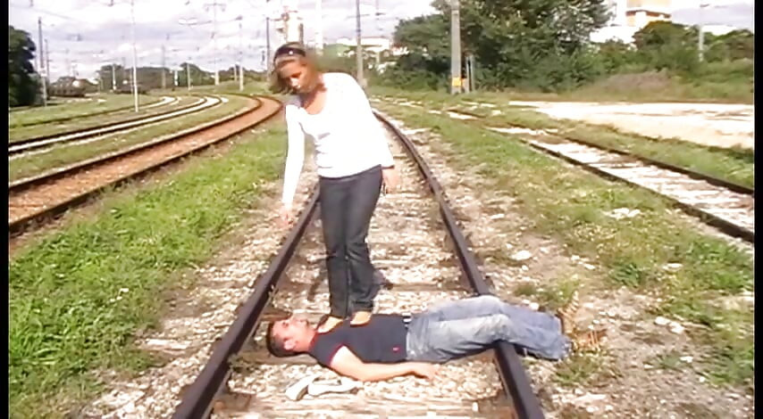 Šlapání na kolejích