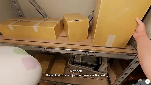 My stepsister gives me the ass for my birthday and I leave it stuffed with cum