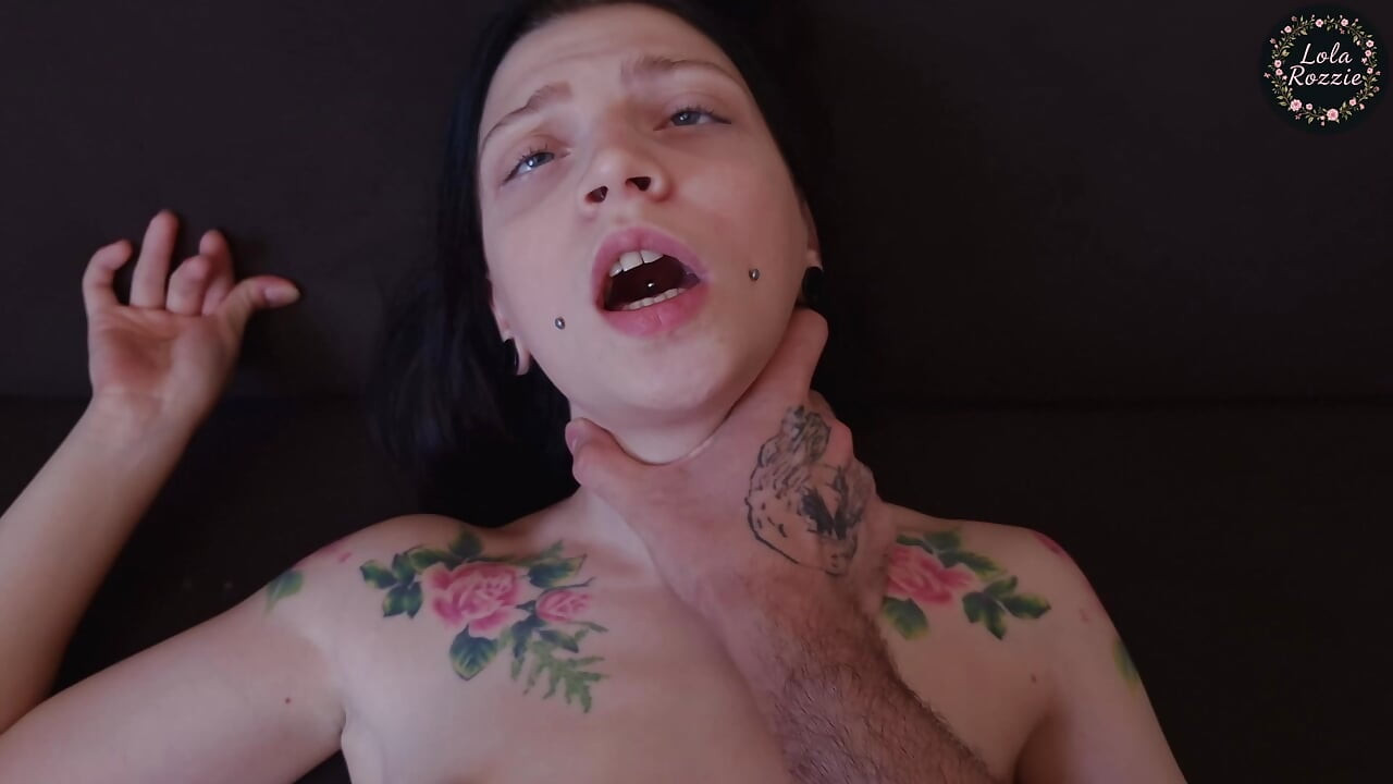My Stepsister Turned Out To Be A Horny Bitch . blowjob, footjob and rough fuck from my beloved sister