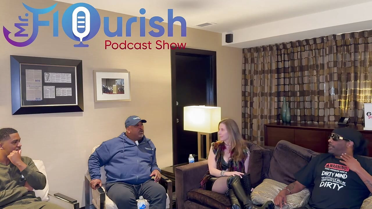 Mrflourish Podcast, eine Abendaffäre in Dallas mit Mrmajic, Shante Spice und Darren Blaze