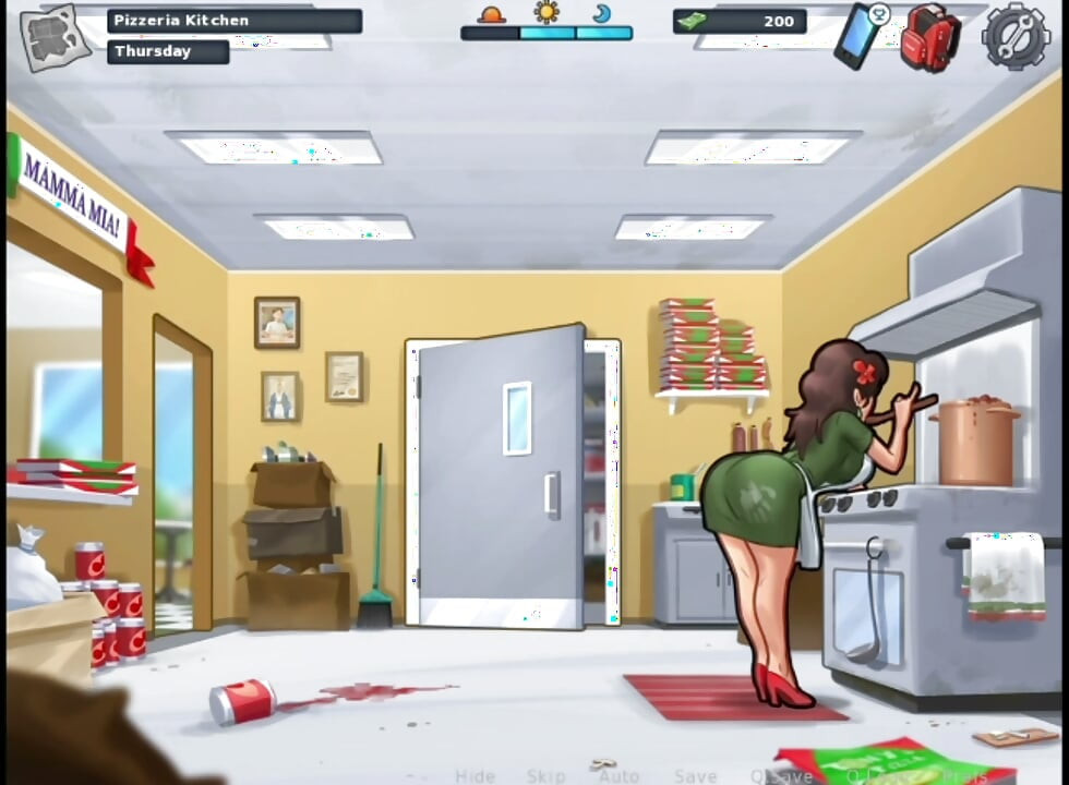 My boss fucked at back room she wants my big dick