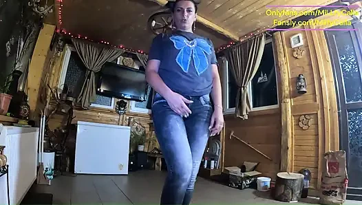 Cigar-Fetish Goddess Leather, Spit, Dildo JOI and Pussy Smoking Play