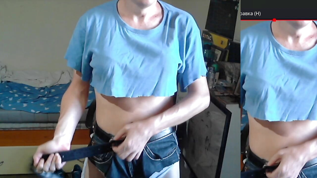 Handjob and porn in the anus