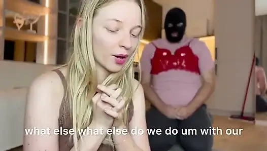 Erkek köleden güzel kadın kılıklı angelas'a ilk gün