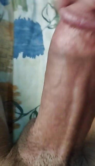Boy jerking with big dick