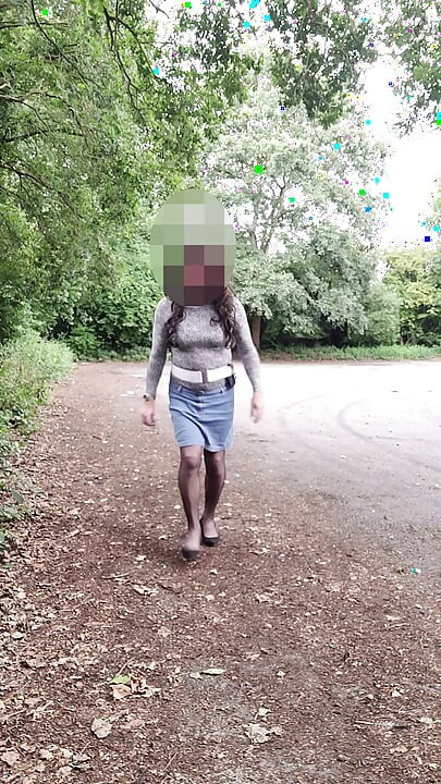 En kort spasertur i skogen og en delvis stripe
