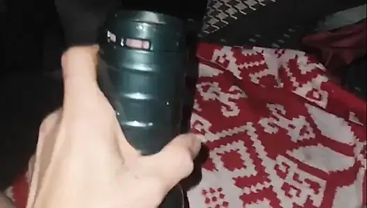 Vahşi ateşli fleshlight seks oyuncağı sikişi ve harika boşalma