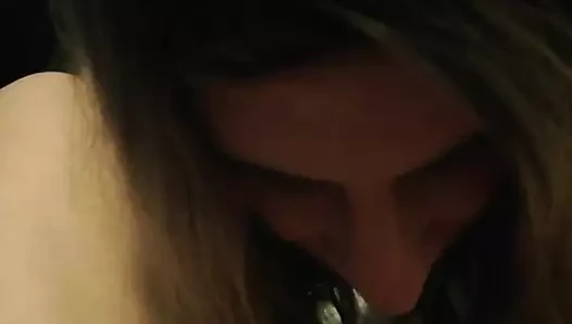 Dumb slut CD Marty do her regular job