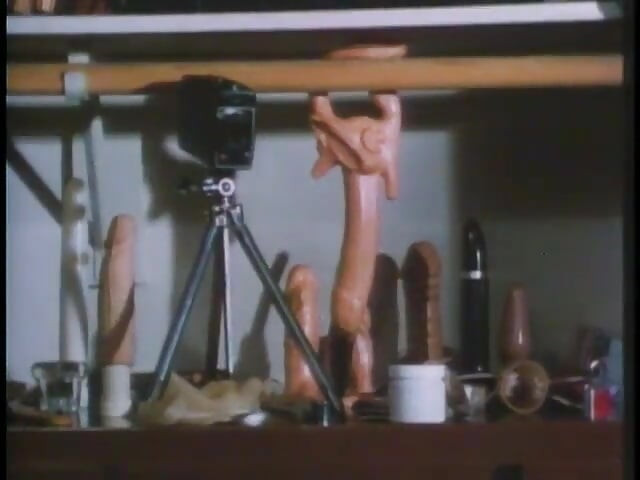 Guy sticks a candle stick in hot blondes pussy