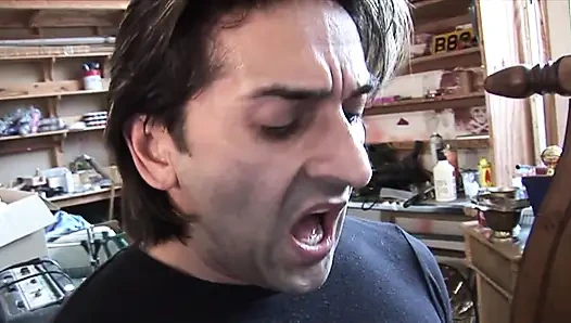 Heavy poled cunt of lustfull  girl twat looks petite full of cumshot