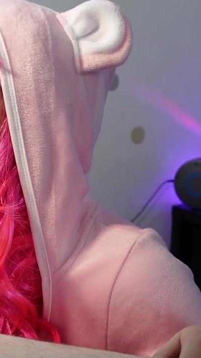 Iconic moment from "Petite German Step-Sister give POV Blowjob after Cosplay Event in Costume"