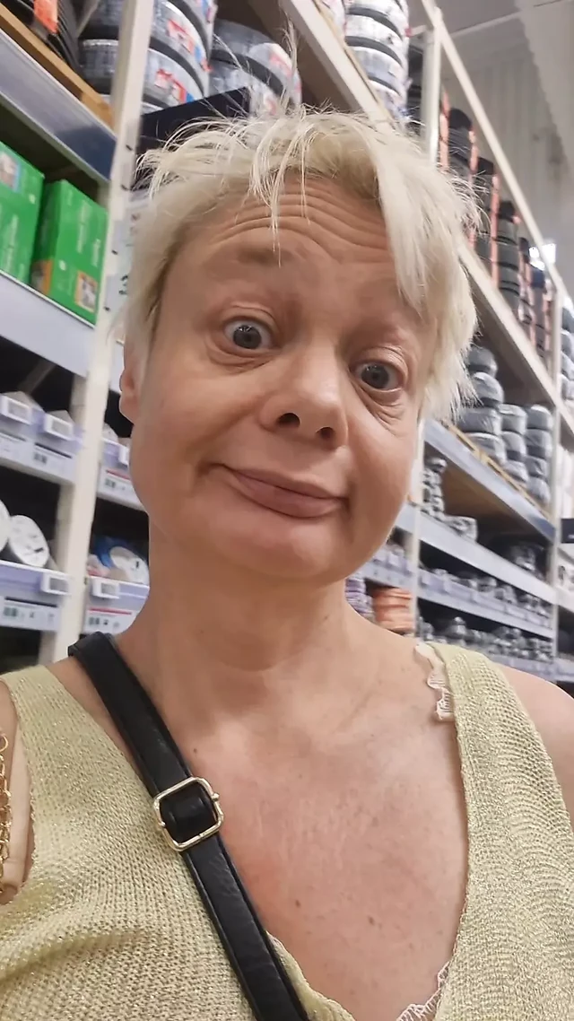 Me Strolling Around the Shops