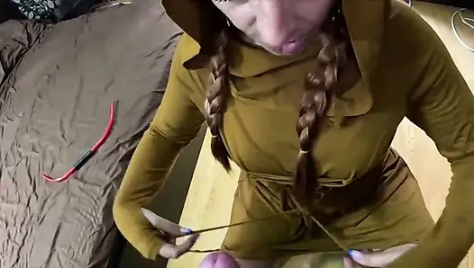 Miss hood XXX parodie, freches märchen necken, schmutzige waldfantasie und schmutziges ende