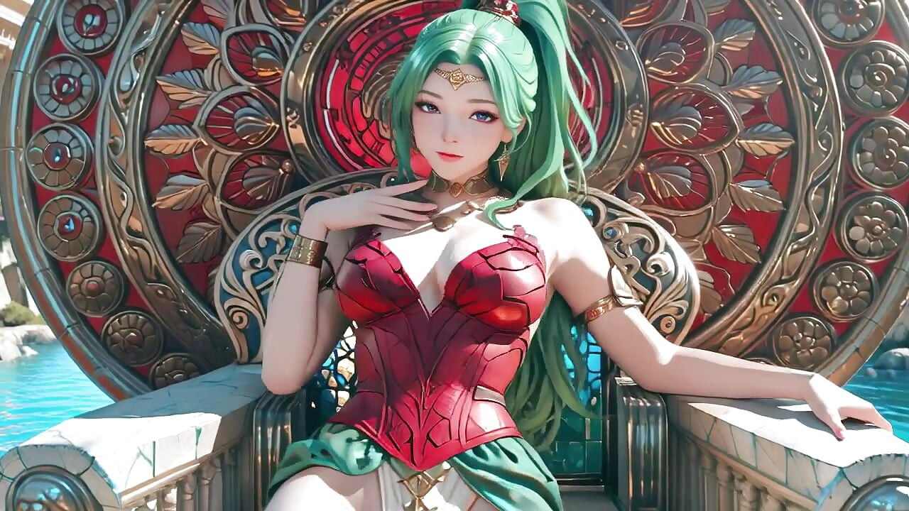 綠色女神海灘獨白！那赤金盔甲下藏著什麼比基尼？