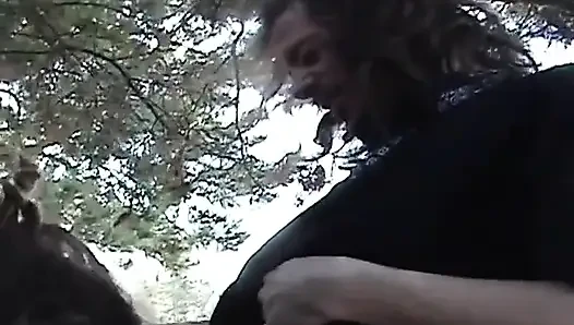 Selbstgedrehte straßenpaare (kompletter porno-film)