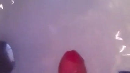 cum in bathtub