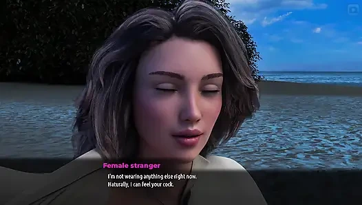 Ветер страсти 08 - милфу-нудисту трахают пальцами на пляже