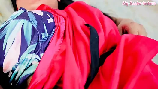 A desi brother-in-law and sister-in-law had sex for the first time, accompanied by dirty talk.