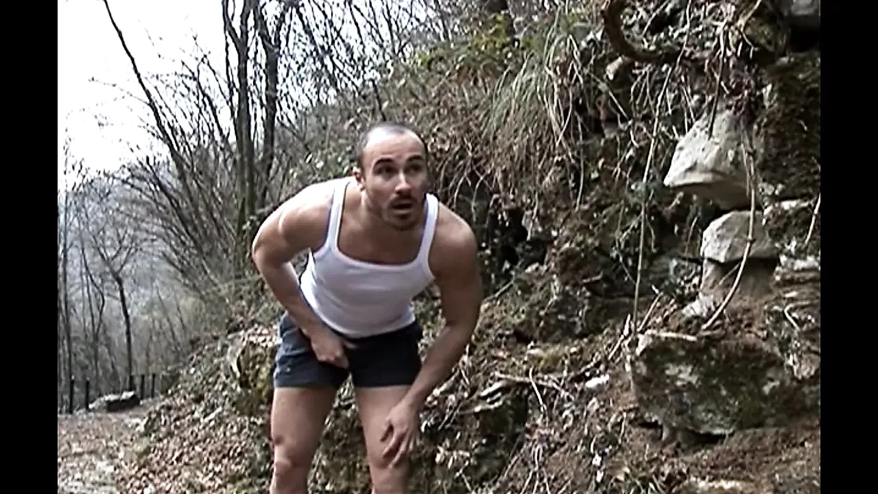 Bad Watcher Caught a Redhead MILF Pissing in the Woods and He Bangs Her in the Ass