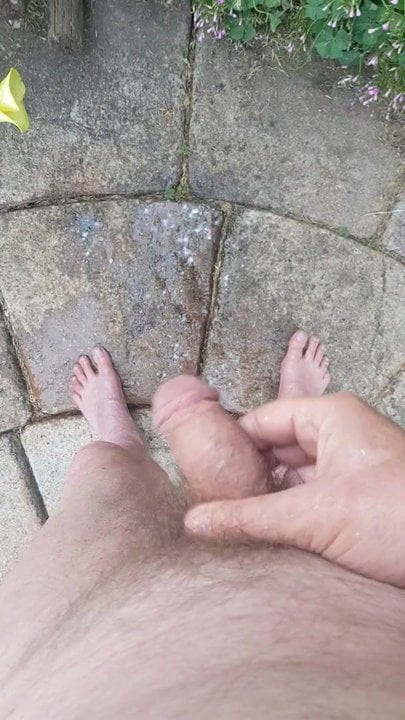 Watering my feet