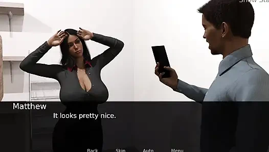 Project Hot Wife - car broke down and then i stripped and saw his dick