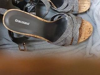 Shoejob sandalen met sleehakken