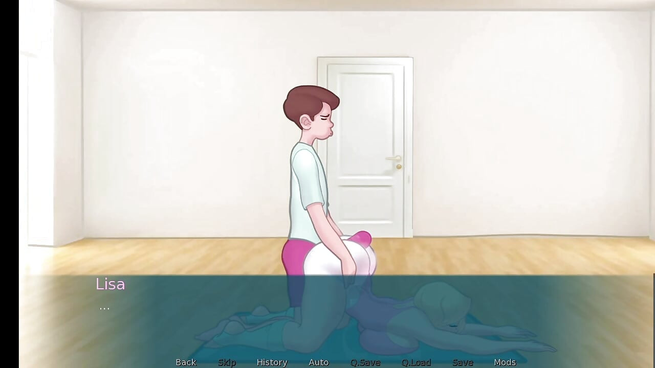 dabby and anon make hot romantic seen in summertime saga part 8