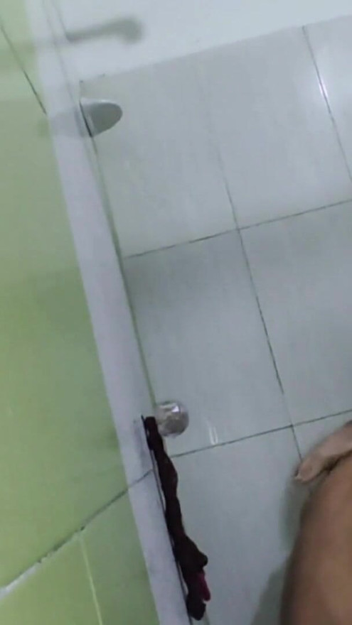 I see on my stepsister in the shower, then fucking her really hard doggy-style. | Clip 2