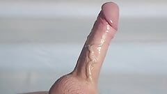 Would you suck it? Close ups and CUM SHOOT of my cock