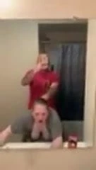 Hot BBW gets fucked fqcing mirror