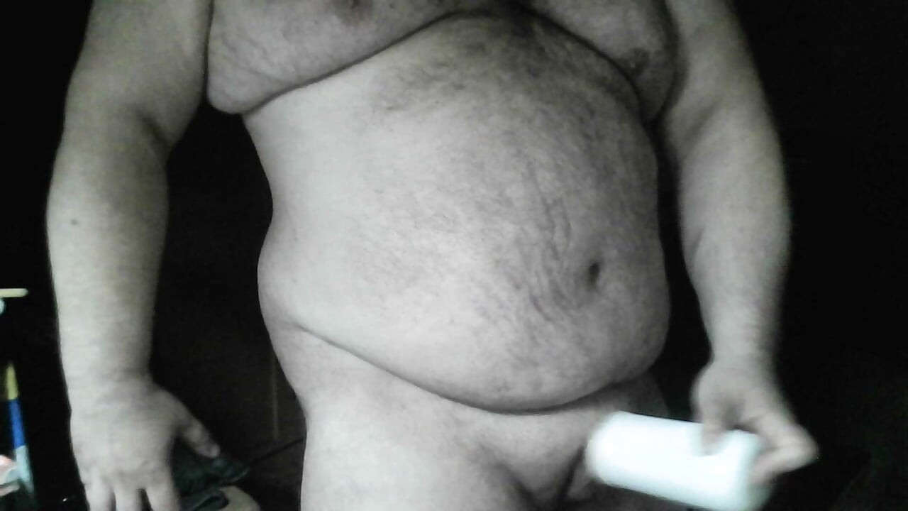 I Fuck a Fake Pussy and Jerk My Cock Hard Until I Cum Hot