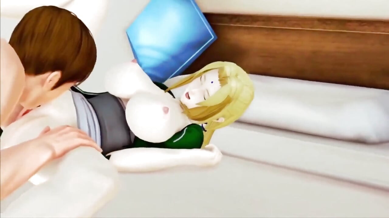 Тайный трах 3D хентай в деревне Tsunade Leaf Village