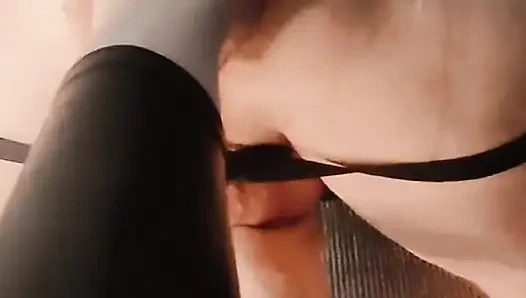 Fußfisting von sklavenarsch