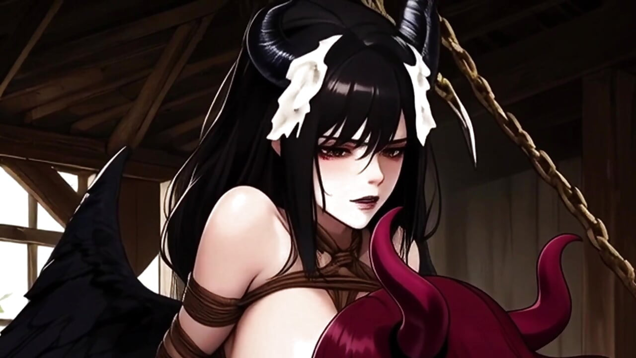 Bağlı melekler ve demoness yeni baharatlı toons hentai'de canavarlar tarafından sağıyor