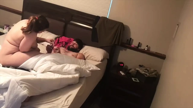 Woman Rides her Man in Bed