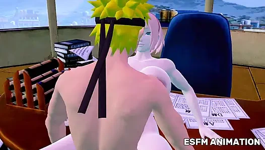 Вечеринка Наруто и Сакура 2 - ESFM АНИМАЦИЯ