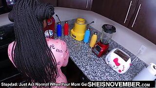 Just Act Normal When Your Stepmom Gets Home, Now Fuck Me! Innocent Babe Sheisnovember Skinny Pussy Fucked Hardcore BBC