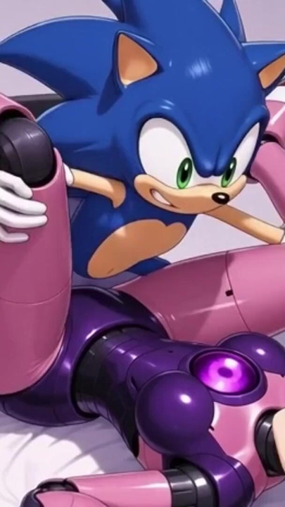 Speed and Future Adult Fantasy with Sonic-Inspired Girls and Robots | Clip 1