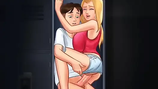 Горячая тинка трахается в шкафчике