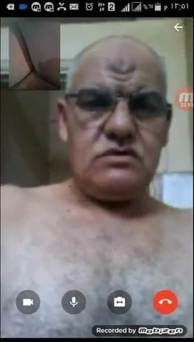 Pakistani Grandpa daddy show his jewels