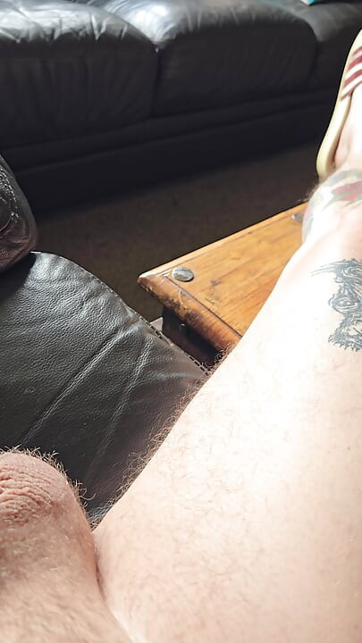 Solo #153 (Getting my hairy horny cock hard and wanking out a hot load watching sluts swallow cum)